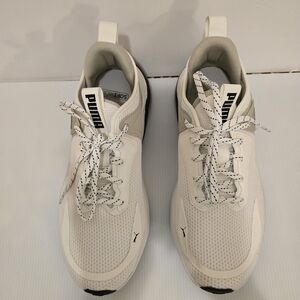 PUMA SoftRide Off White Gym Sneakers Cell Thrill Athletic Shoes Mens W 10 M 8.5